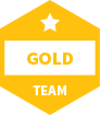 Gold Team Badge