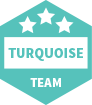 Turquoise Team Badge